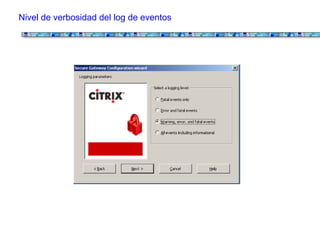 Citrix Secure Gateway