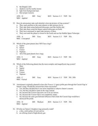 Kay Test Pdf 21st Century Astronomy 4th Edition Kay Test Bank | PDF
