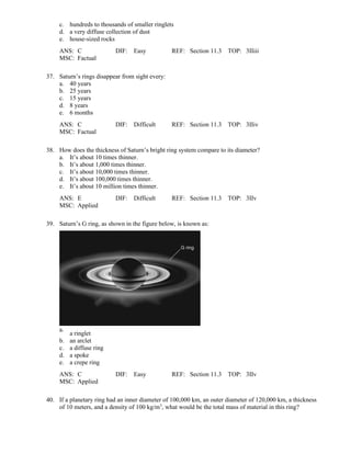Kay Test Pdf 21st Century Astronomy 4th Edition Kay Test Bank | PDF