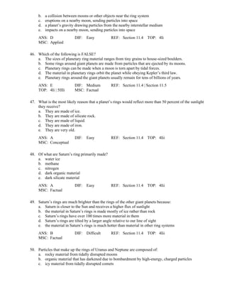 Kay Test Pdf 21st Century Astronomy 4th Edition Kay Test Bank | PDF