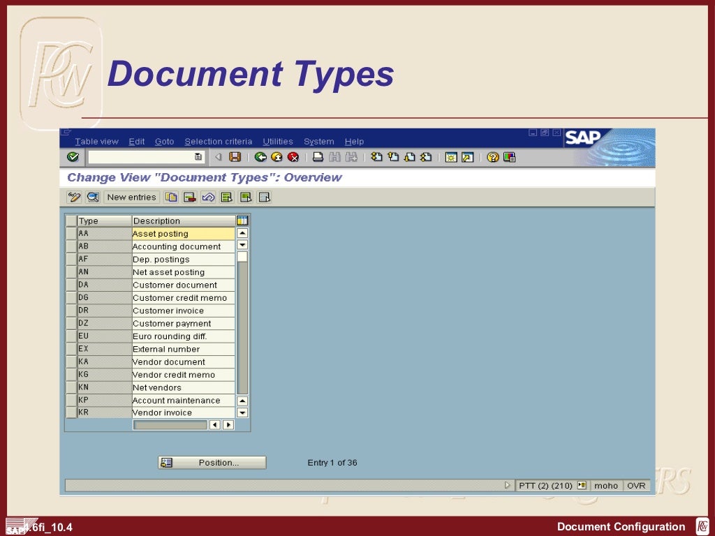 SAP FI Document Configuration | http://sapdocs.info