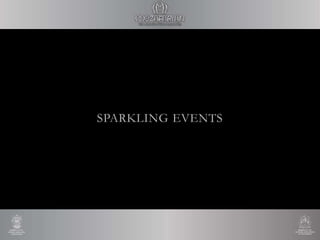 SPARKLING EVENTS
 