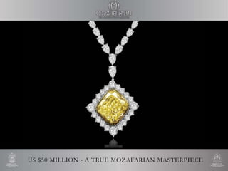US $50 MILLION - A TRUE MOZAFARIAN MASTERPIECE
 