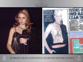 WORLD'S MOST EXPENSIVE DIAMOND DENIM JACKET
 