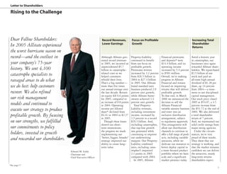 allstate 2005 Summary Annual Report