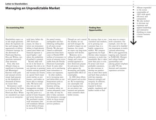 allstate 2005 Summary Annual Report