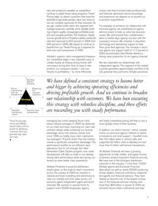 allstate 2004 Summary Annual Report