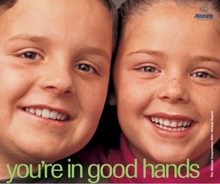 you’reingoodhands
     The Allstate Corporation 2001 Annual Report
 