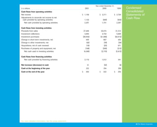 allstate Financial Section 2001