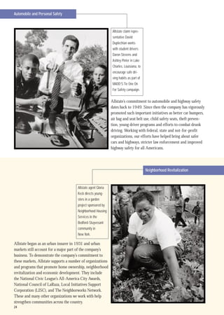 allstate1998 Summary Annual Report