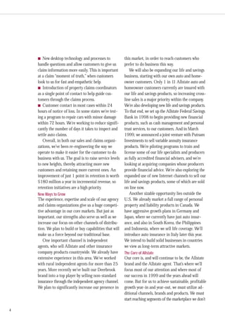 allstate1998 Summary Annual Report