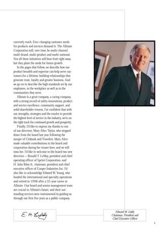 allstate1998 Summary Annual Report