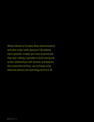 motorola 	2001 Summary Annual Report