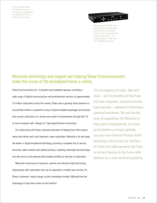 motorola 	2001 Summary Annual Report