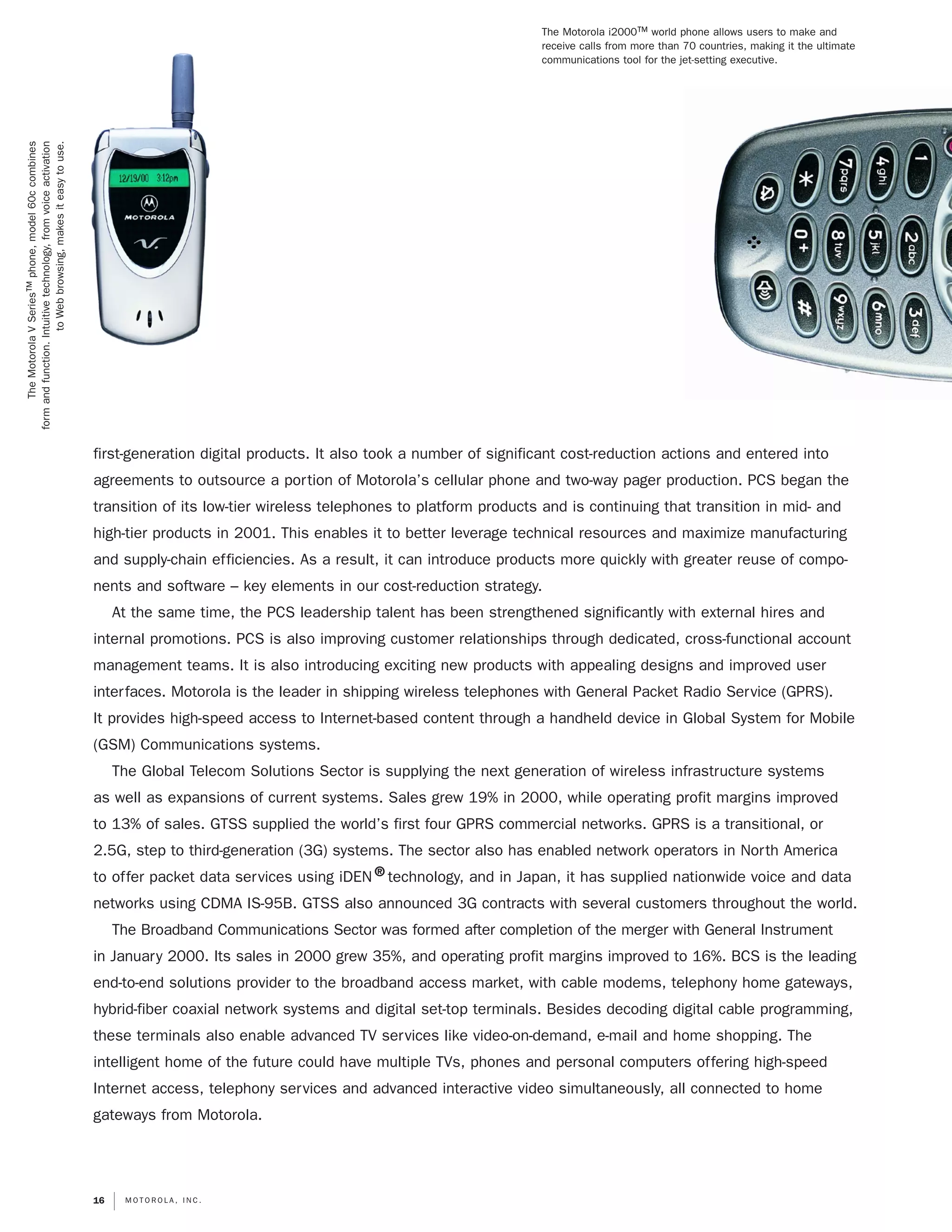 motorola 2000 Summary Annual Report (4.4 MB)