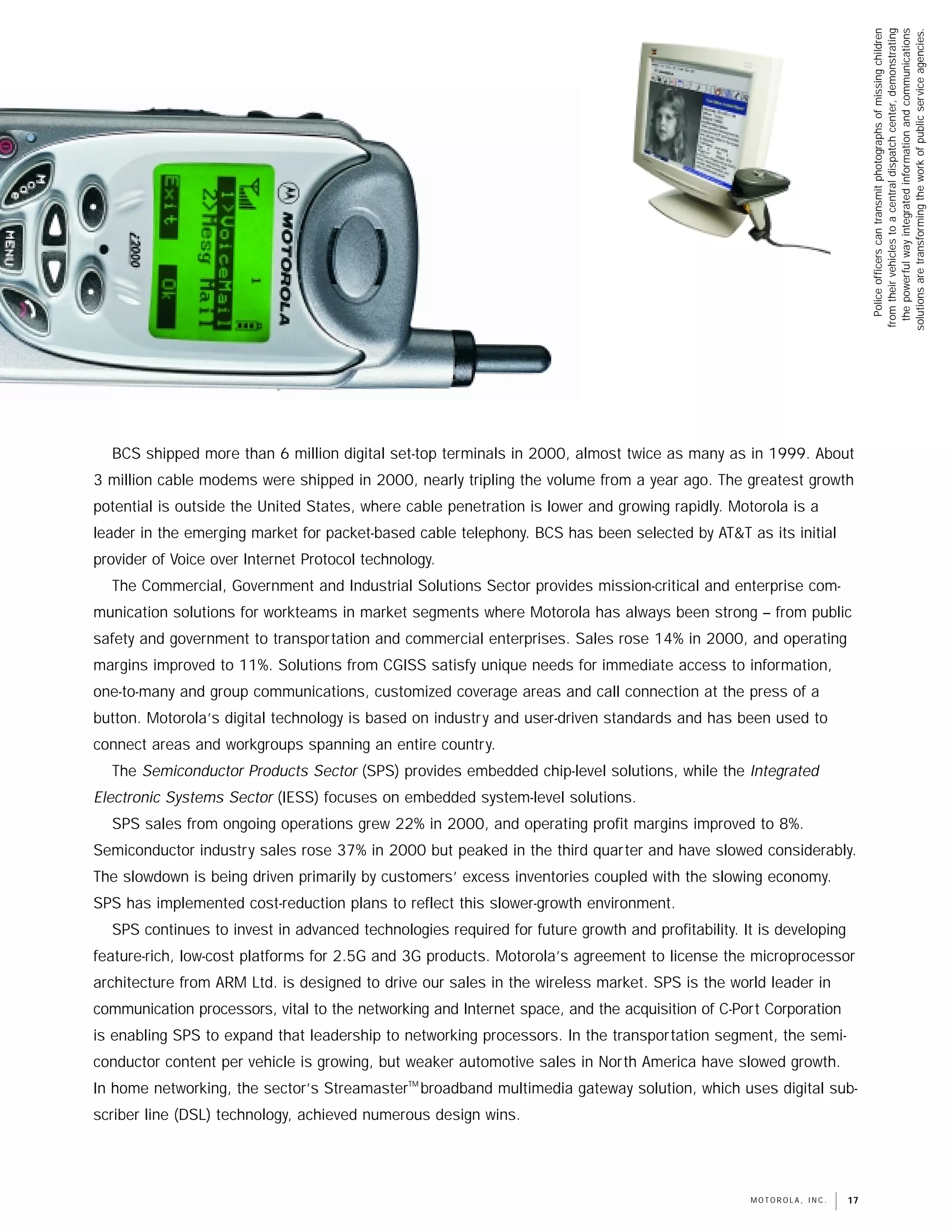motorola 2000 Summary Annual Report (4.4 MB)