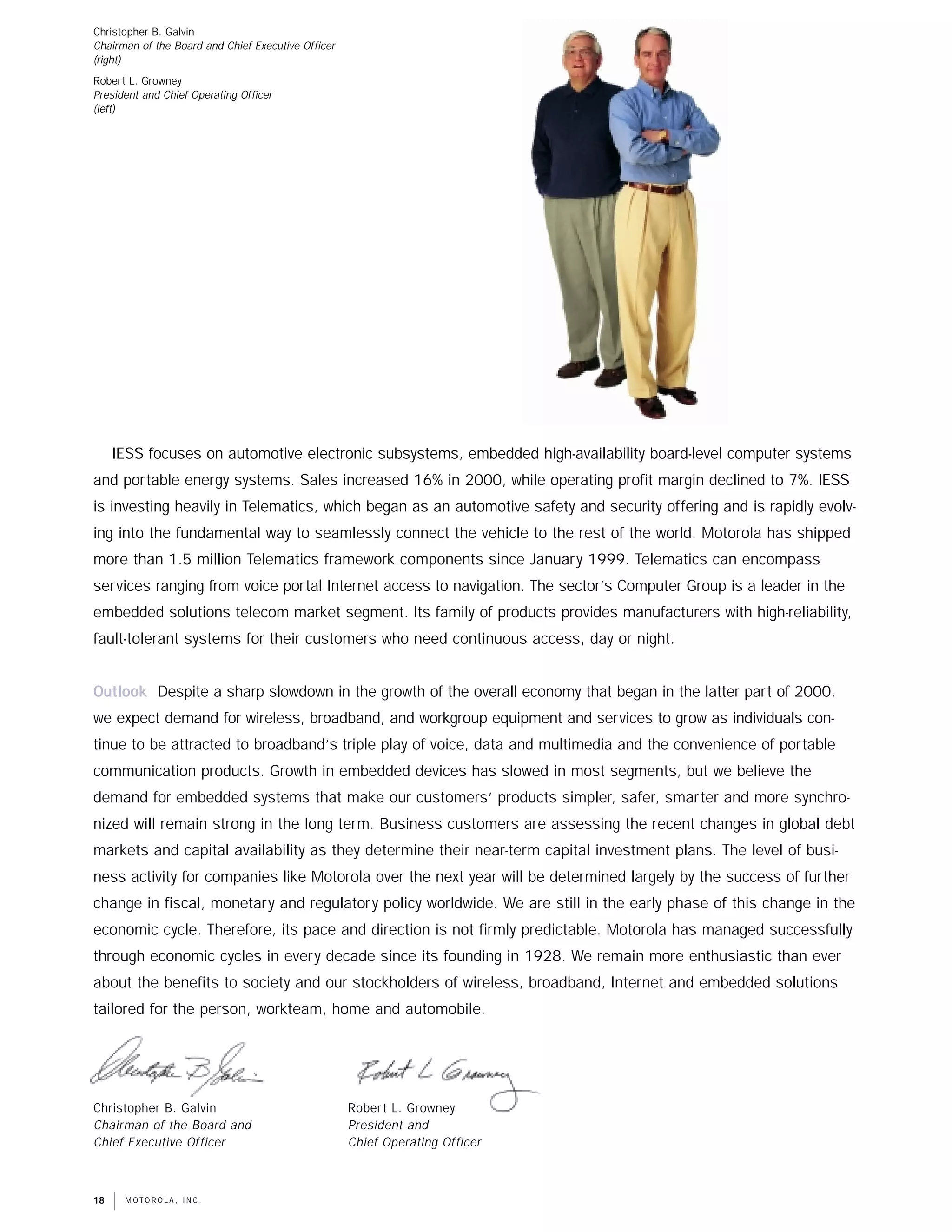 motorola 2000 Summary Annual Report (4.4 MB)