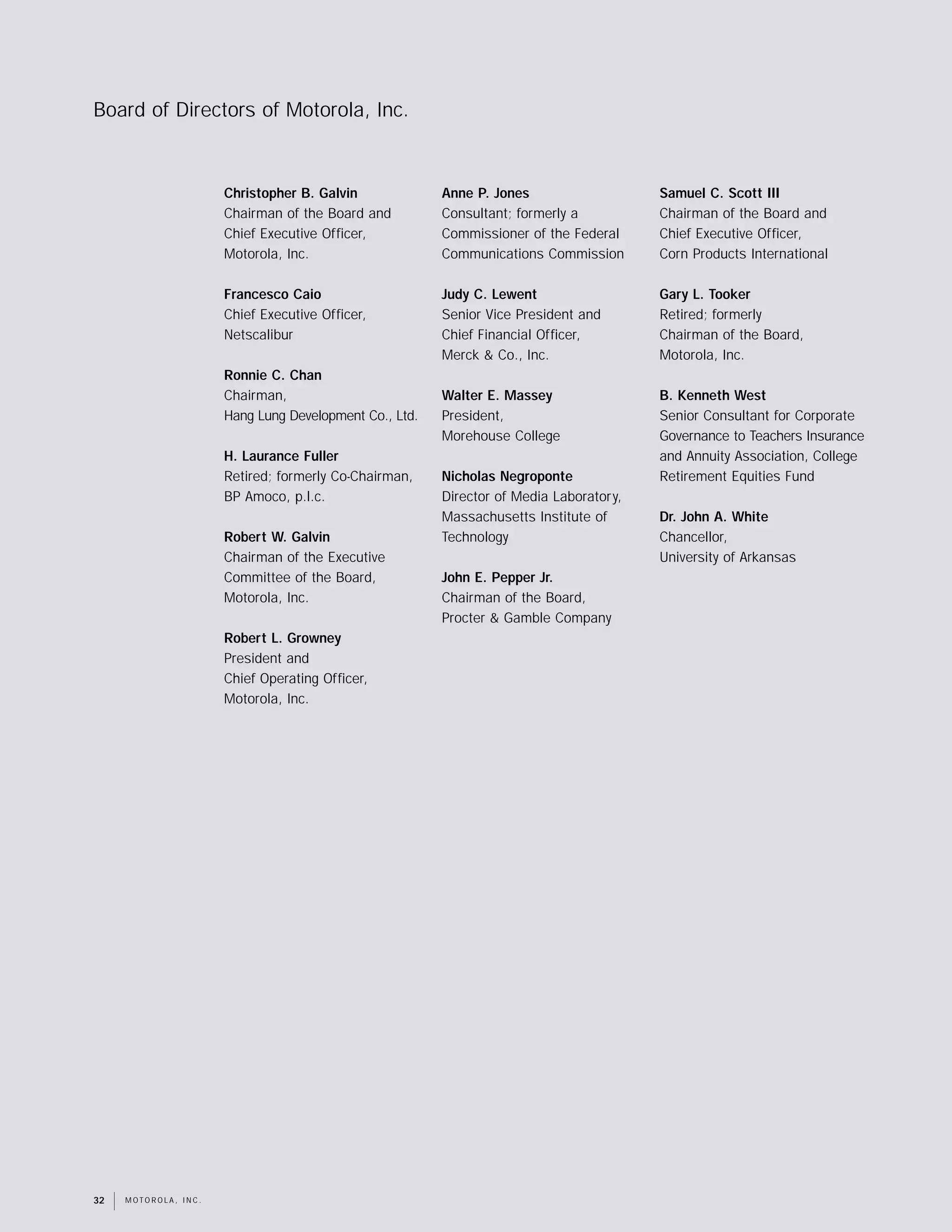 motorola 2000 Summary Annual Report (4.4 MB)