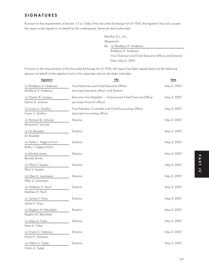 best buy FY '07 Annual Report (includes Form 10K)