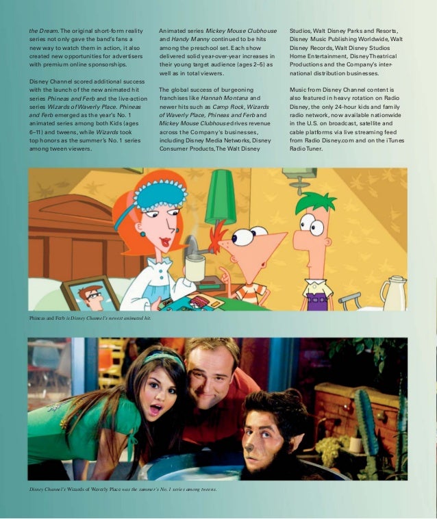 Disney annual report 2005 image