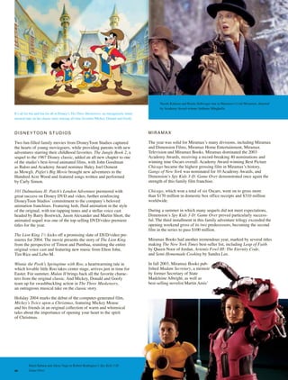 walt disney Annual Report 2003