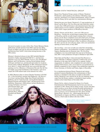 walt disney Annual Report 2003