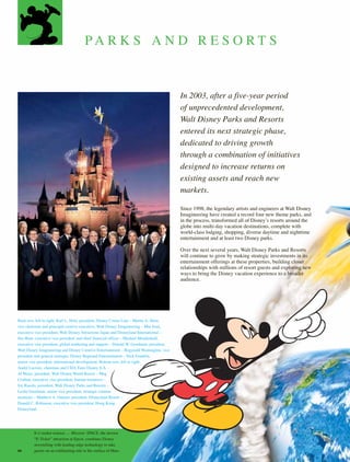 walt disney Annual Report 2003