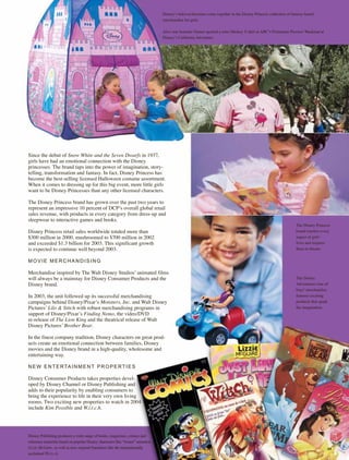 walt disney Annual Report 2003