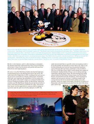 walt disney Annual Report 2003