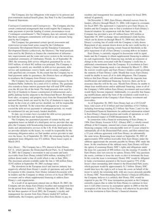 walt disney Annual Report 2003