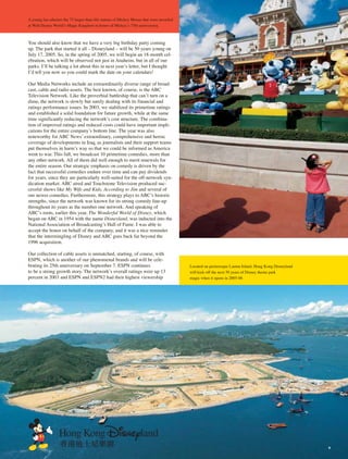 walt disney Annual Report 2003