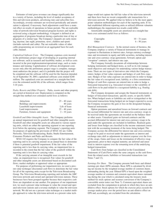 walt disney Annual Report 2003