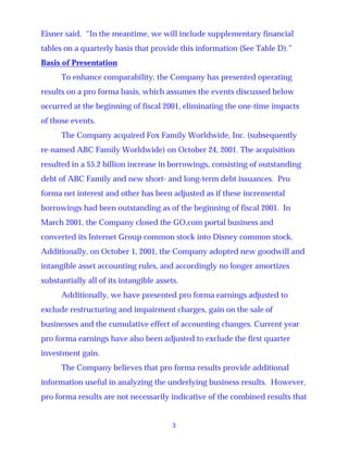 walt disney  Quarter2002 3rd