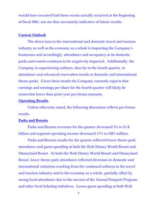 walt disney  Quarter2002 3rd