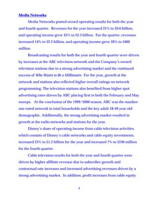 walt disney Quarter2000 4thh