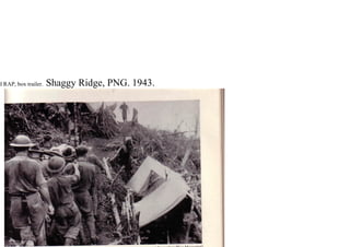 d RAP, box trailer. Shaggy Ridge, PNG. 1943.
 