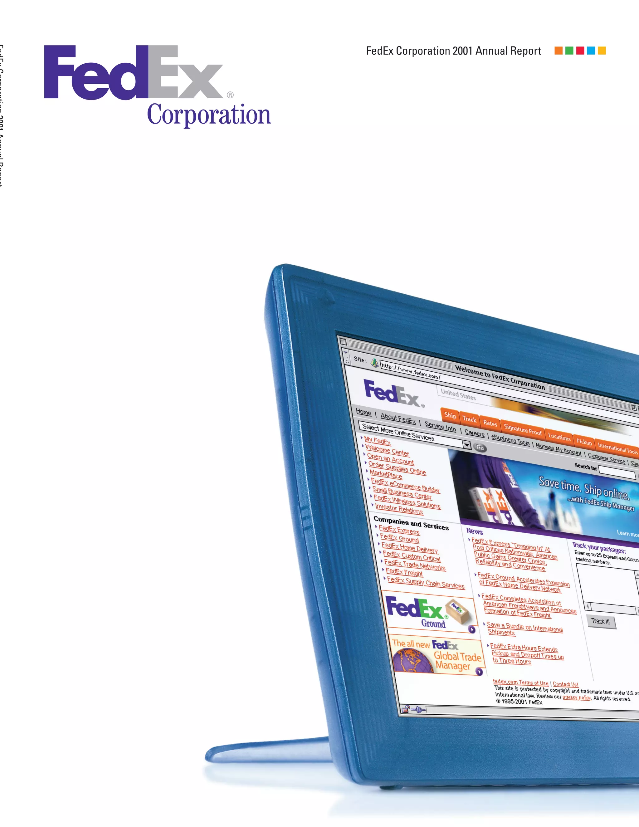 fedex Annual Reports 2001 | PDF
