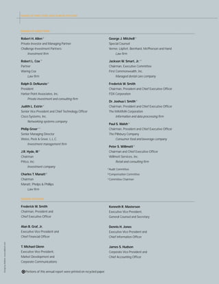 fedex Annual Reports 1999