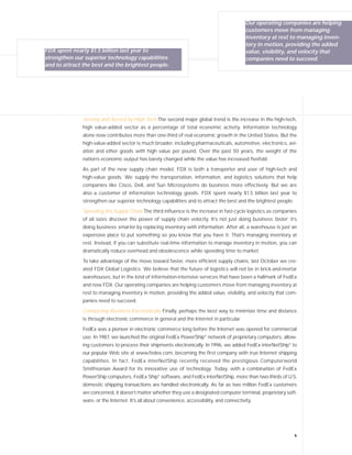 fedex Annual Reports 1999