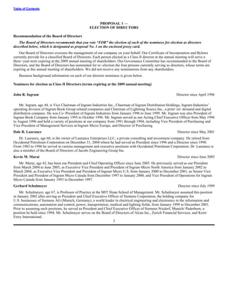 ingram micro Proxy Statement 2005