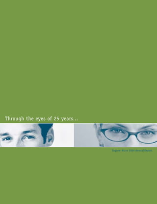 Through the eyes of 25 years...
Ingram Micro 2004 Annual Report
©© 20052005 InIngrgramam MiMicrcroo InInc.c. AAllll ririghghtsts reservedeserved.. InIngrgramam MiMicrcroo anandd ththee InIngrgramam MiMicrcroo lologogo araree trtradadememarksarks usedused unundederr lilicencensese byby InIngrgramm MiMicrcroo InInc.c.
AllAll othotherer trtradadememarksarks araree ththee prpropertyoperty ofof ththeireir respectiveespective companicompanieses..
BOARD OF DIRECTORS
Kent B. Foster
Chairman and Chief Executive Officer
Ingram Micro Inc.
Howard I. Atkins
Executive Vice President and
Chief Financial Officer
Wells Fargo & Company
John R. Ingram
Chairman
Ingram Distribution Holdings
Martha R. Ingram
Chairman of the Board
Ingram Industries Inc.
Orrin H. Ingram II
President and Chief Executive Officer
Ingram Industries Inc.
Dale R. Laurance
Owner, Laurance Enterprises and
Former President
Occidental Petroleum Corporation
Linda Fayne Levinson
Independent Investor and Advisor
and Former Partner
GRP Partners
Gerhard Schulmeyer
Professor of Practice
MIT Sloan School of Management
Michael T. Smith
Former Chairman and
Chief Executive Officer
Hughes Electronics Corporation
Joe B. Wyatt
Chancellor Emeritus
Vanderbilt University
CORPORATE MANAGEMENT*
Kent B. Foster
Chairman and Chief Executive Officer
Kevin M. Murai
President
Gregory M.E. Spierkel
President
William D. Humes
Executive Vice President
and Chief Financial Officer
Larry C. Boyd
Senior Vice President,
Secretary and General Counsel
Karen E. Salem
Senior Vice President and
Chief Information Officer
Matthew A. Sauer
Senior Vice President,
Human Resources
Ria M. Carlson
Corporate Vice President,
Strategy and Communications
James F. Ricketts
Corporate Vice President
and Treasurer
REGIONAL MANAGEMENT
Keith W. F. Bradley
Executive Vice President and President
Ingram Micro North America
Hans T. Koppen
Executive Vice President and President
Ingram Micro Europe
Alain Monié
Executive Vice President and President
Ingram Micro Asia-Pacific
Alain Maquet
Senior Vice President and President
Ingram Micro Latin America
*As of April 29, 2005
CORPORATE OFFICES
Ingram Micro Inc.
1600 E. St. Andrew Place
Santa Ana, CA 92705
Phone: 714.566.1000
Annual Meeting
The 2005 Annual Meeting of Shareowners
will be held at 10:00 a.m. (Pacific Daylight Time),
Wednesday, June 1, 2005,
at Ingram Micro Inc.,
1600 E. St. Andrew Place
Santa Ana, California 92705.
Shareowners are cordially invited to attend.
Independent Auditors
PricewaterhouseCoopers LLP
300 South Grand Avenue
Los Angeles, CA 90071
Phone: 213.356.6000
Transfer Agent and Registrar
EquiServe Trust Company, N.A.
P.O. Box 43069
Providence, RI 02940-3069
Web: www.equiserve.com
Phone: 816.843.4299
TDD: 800.952.9245
Shareowners Inquiries
Requests for information may be sent to
the Investor Relations Department at our
Corporate Offices.
Investor Relations telephone information line:
714.382.8282
Investor Relations e-mail address:
investor.relations@ingrammicro.com
Additional information is also available
on our Web site: www.ingrammicro.com
Ingram Micro Inc. has filed the required certifications
under Section 302 of the Sarbanes-Oxley Act of 2002
regarding the quality of our public disclosures as
Exhibits 31.1 and 31.2 to our annual report on
Form 10-K for the fiscal year ended January 1, 2005.
In 2004 after our annual meeting of stockholders,
Ingram Micro filed with the New York Stock Exchange
the CEO certification regarding its compliance with the
NYSE corporate governance listing standards as required
by NYSE Rule 303A.12(a).
© 2005 Ingram Micro Inc. All rights reserved. Ingram Micro and the Ingram Micro logo are trademarks used under license by Ingram Micro Inc.
All other trademarks are the property of their respective companies.
06479_Cvrs_15 4/21/05 12:49 PM Page 1
 