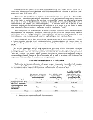 ingram micro  Proxy Statement 2004