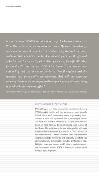 sysco Annual Reports2004