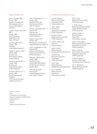 sysco Annual Reports2004