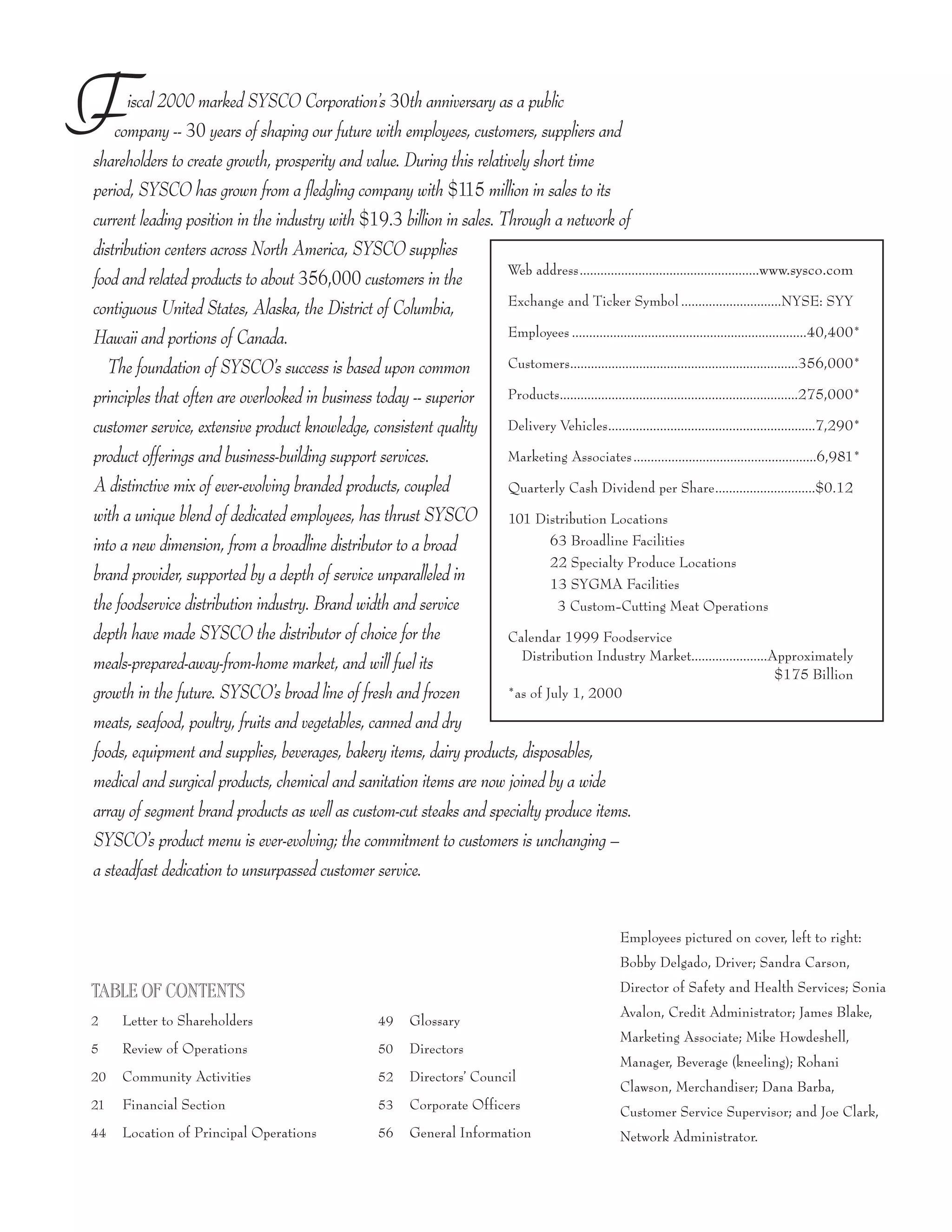 sysco Annual Reports2002