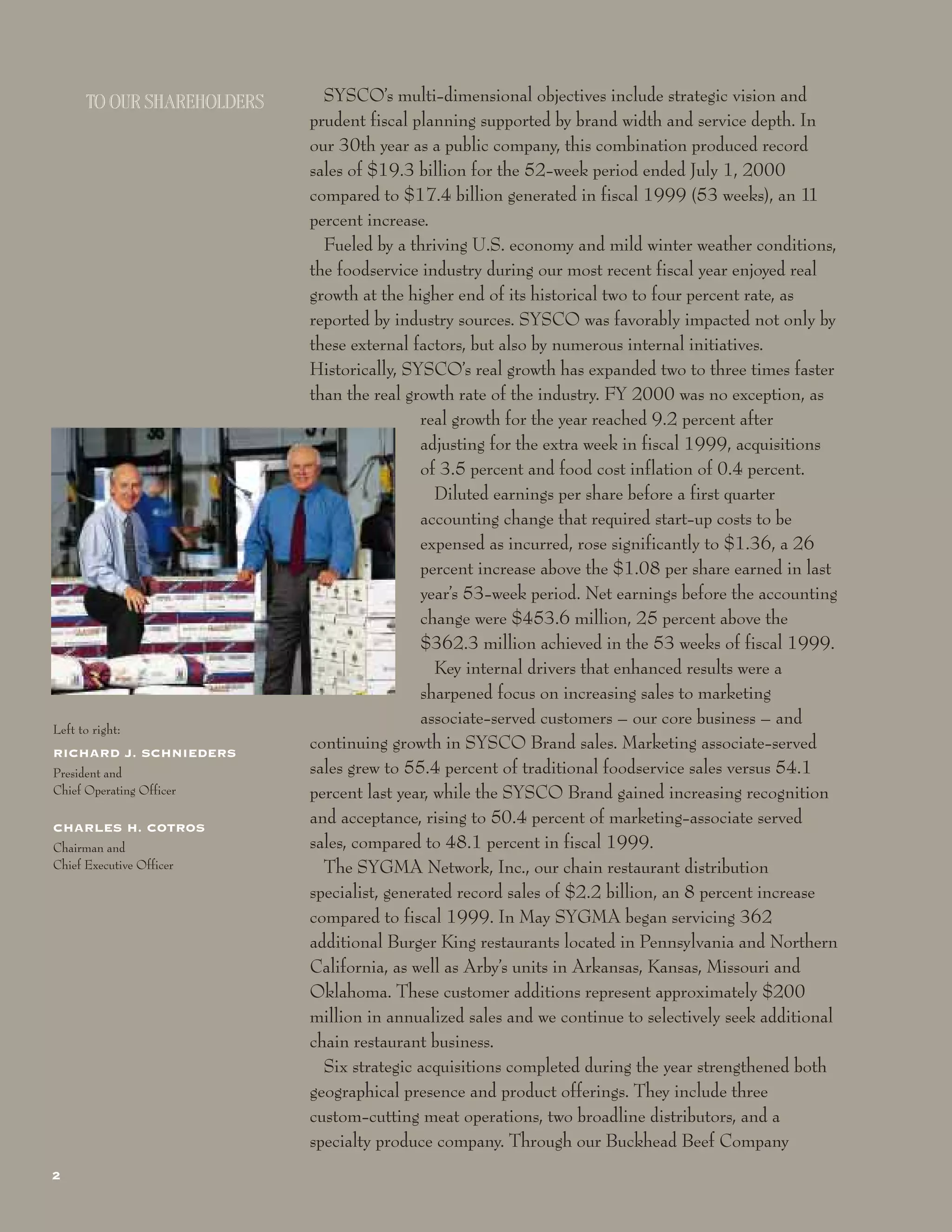 sysco Annual Reports2002