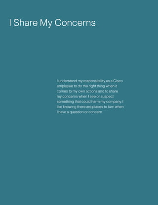 cisco systems Code of Business Conduct 