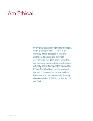 cisco systems Code of Business Conduct 