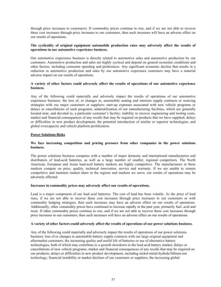 johnson controls  FY2008 3rd Quarter Form 10-Q  