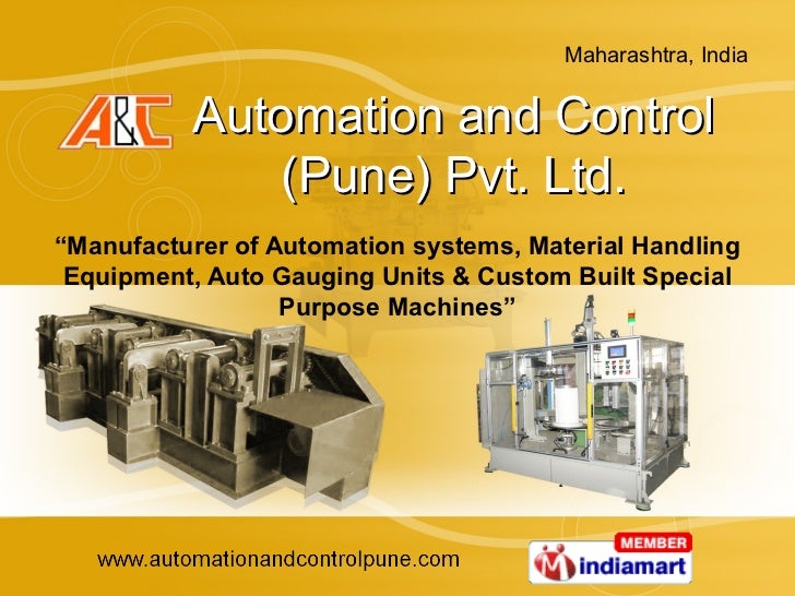 Industrial Automation And Machinery By Automation And Control Pune Pvt Ltd Pune Pune Industrial Automation And Machinery By Automation And Control Pune Pvt Ltd Pune Pune